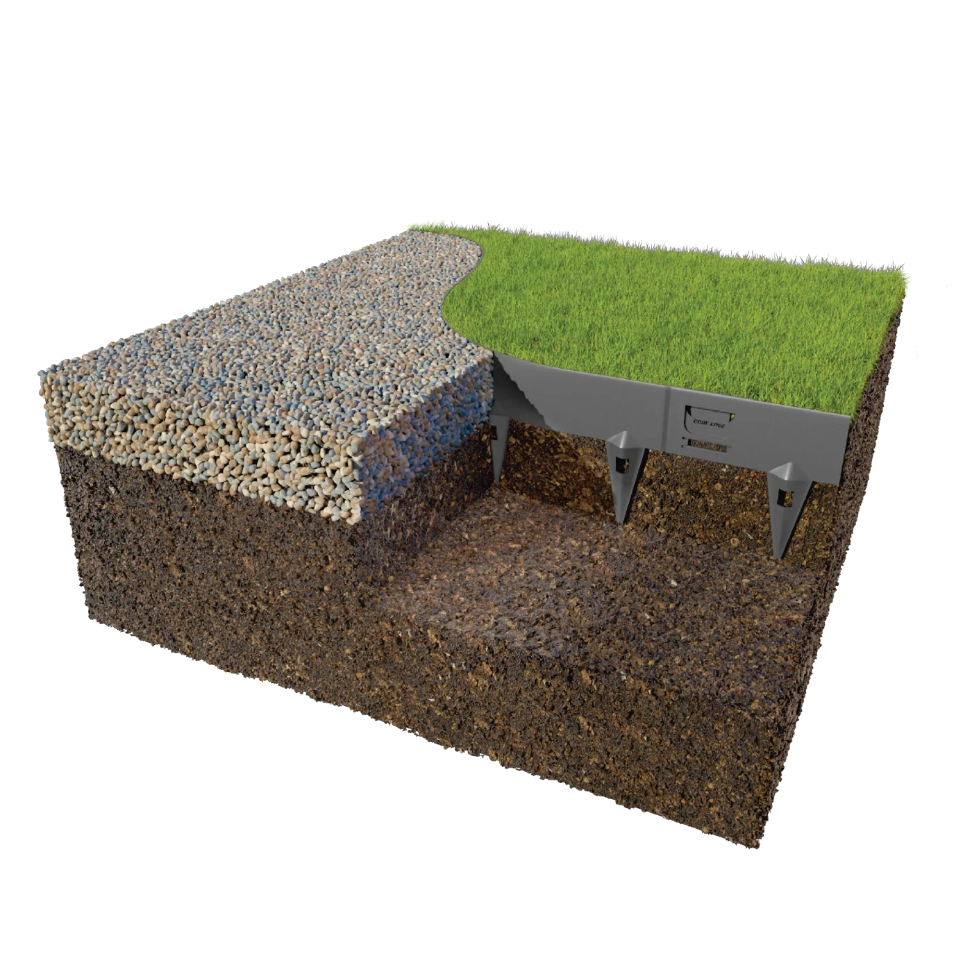 Core Edge 100mm Lawn Edging