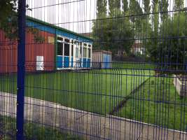 Play areas created onto macadam surfaces