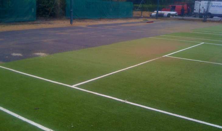 Tennis Court Cleaning