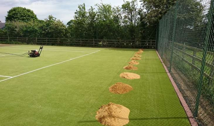 Tennis Court Cleaning